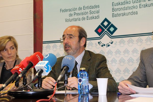 El presidente de la Federación, Ignacio Etxebarria (photo: )
